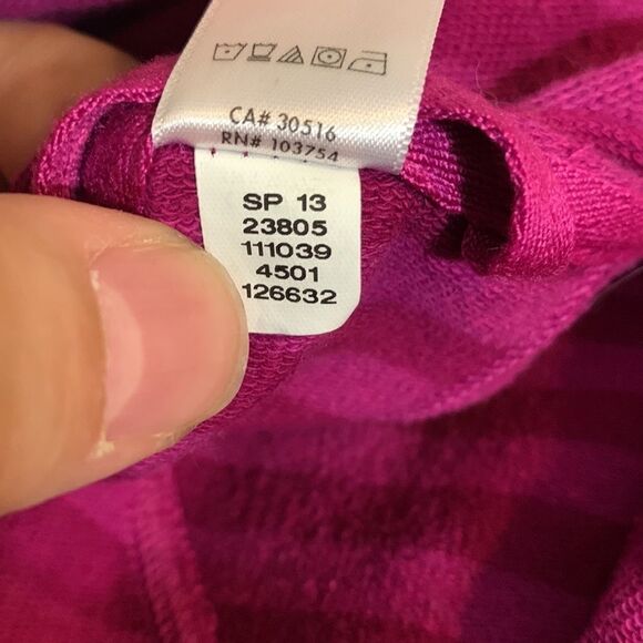 LUCY Fuschia Hatha Athleisure Jacket Shawl Neck  small Casual Long Sleeve - Picture 14 of 14